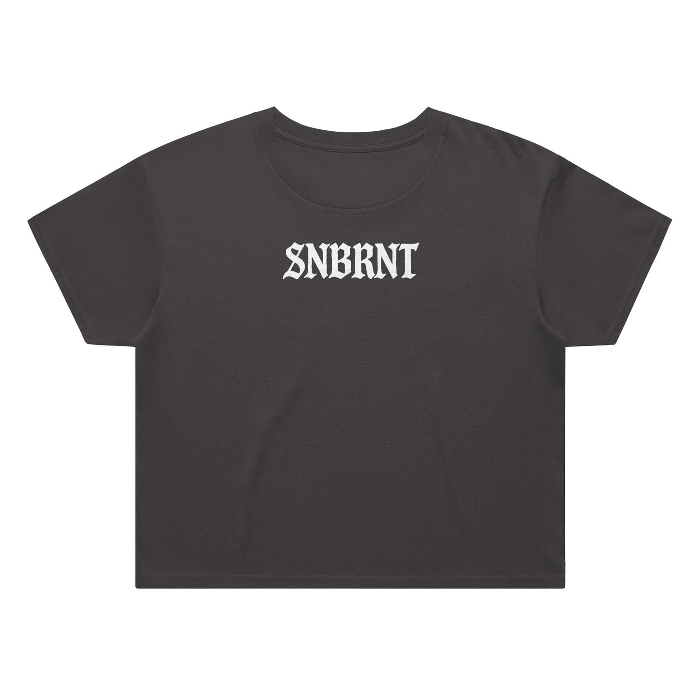 Heavy Faded Surf Crop Womens