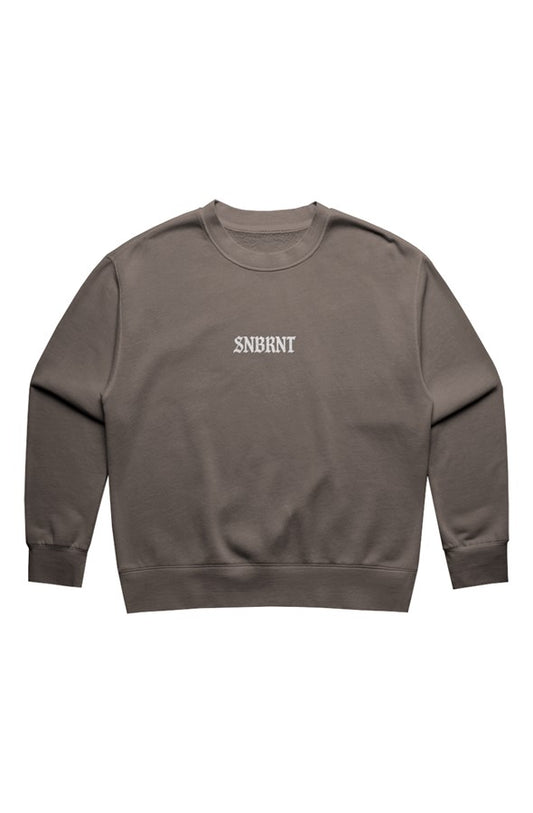 Womens Relax Faded Crew