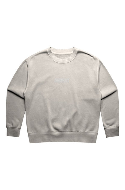 Womens Relax Faded Crew