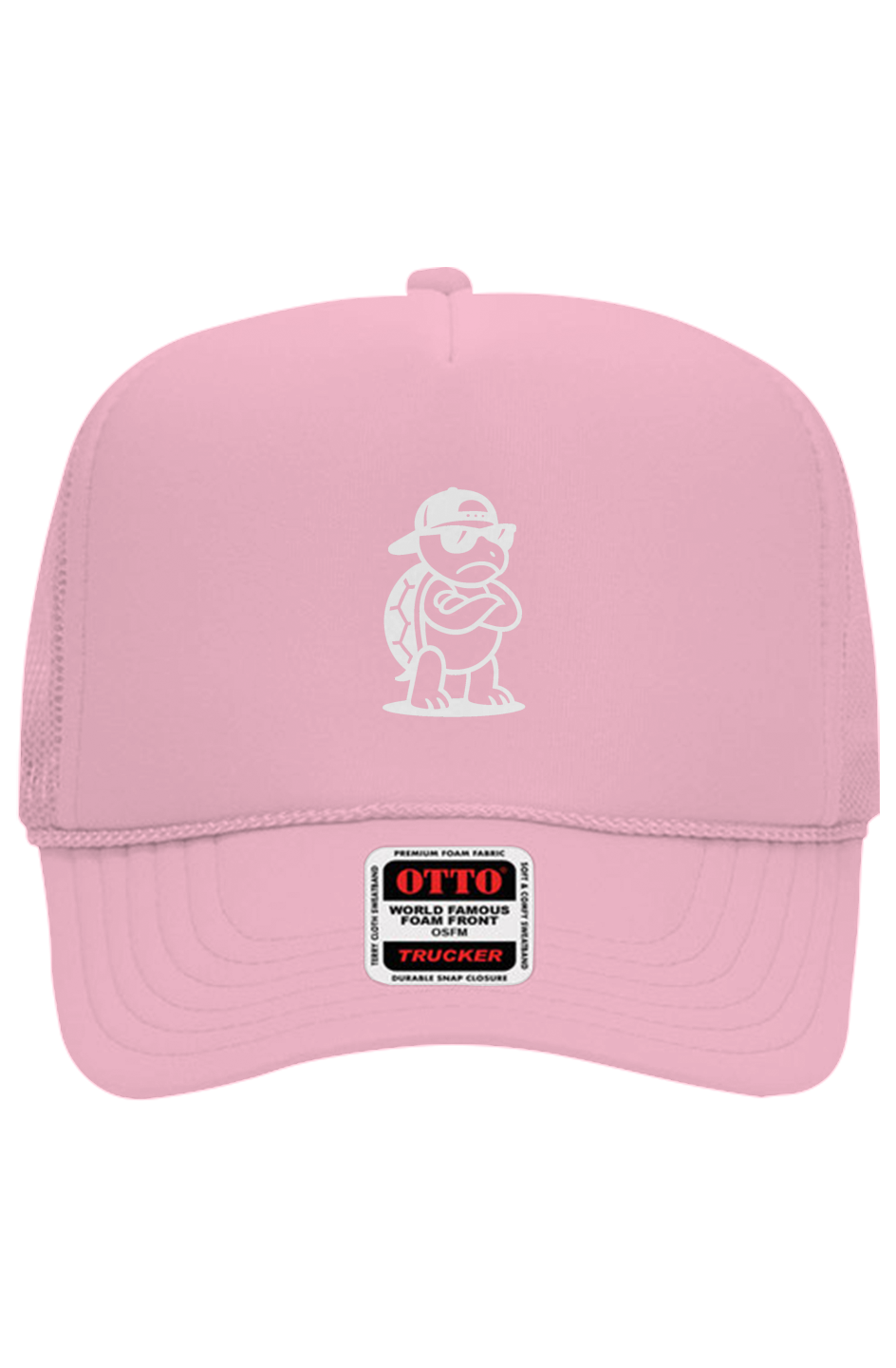 5 Panel Pink Trucker