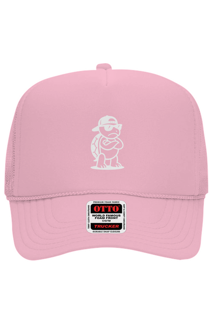5 Panel Pink Trucker
