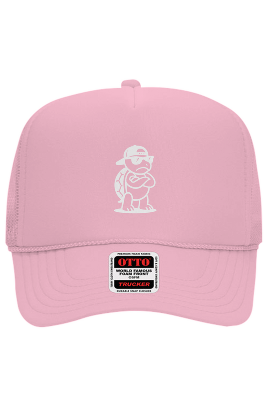 5 Panel Pink Trucker